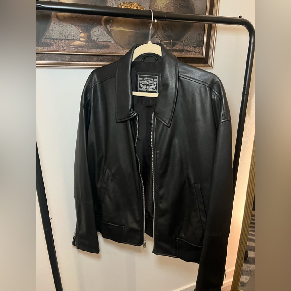 Levi leather jacket